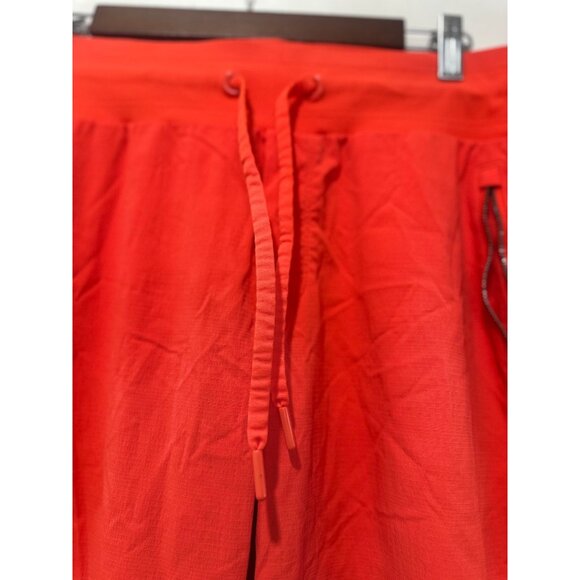 Athleta Trekkie North Joggers Womens 16 XL Tall Orange Drawstring Outdoor Hiking - Picture 12 of 14